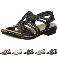 Algopix Similar Product 6 - Wedge Sandals for Women 2024 Low Heel