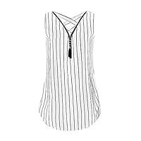 Algopix Similar Product 18 - HengshikejiWomen Loose Sleeveless