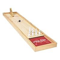 Algopix Similar Product 17 - GoSports Mini Wooden Tabletop Bowling