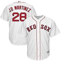 Algopix Similar Product 5 - JD Martinez Boston Red Sox White
