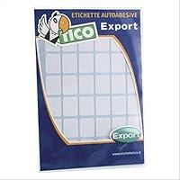Algopix Similar Product 8 - Tico e-1408 14 Labels x 8 White