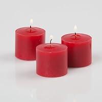 Algopix Similar Product 15 - Richland Set of 24 Votive Candles Red