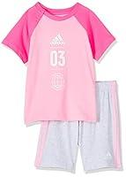 Algopix Similar Product 4 - adidas Baby Set Pants Running Girls