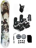 Algopix Similar Product 7 - Symbolic Nightmare Snowboard and Black