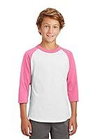 Algopix Similar Product 6 - SportTek Youth Colorblock Raglan