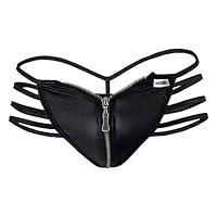 Algopix Similar Product 12 - CandyMan 99140 All Zipped Up Thong
