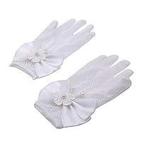 Algopix Similar Product 2 - LooBooShop 1 Pair Girls s White Lace