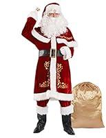 Algopix Similar Product 15 - OVOV Adult Santa Claus Christmas Suit