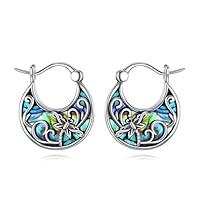 Algopix Similar Product 6 - Dragonfly Earrings for Women 925