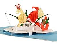 Algopix Similar Product 11 - CUTPOPUP Christmas Card Pop Up 3D