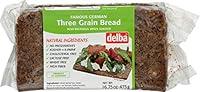 Algopix Similar Product 3 - Delba Famous German Three Grain Bread