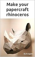 Algopix Similar Product 16 - Make your papercraft rhinoceros 3D