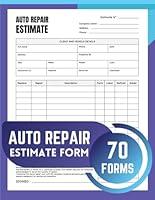 Algopix Similar Product 17 - Auto Repair Estimate Form book