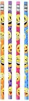 Algopix Similar Product 18 - Emoji Pencil, 7.5-Inch, Pack of 48
