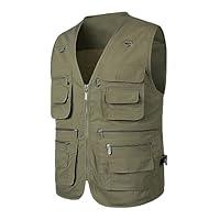 Algopix Similar Product 15 - Mens Outdoor Vest Utility Vest Men Bush