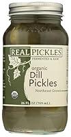 Algopix Similar Product 5 - REAL PICKLES Organic Dill Pickles, 26 FZ