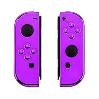 Algopix Similar Product 5 - eXtremeRate Chrome Purple Joycon
