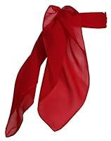 Algopix Similar Product 3 - Sheer Chiffon Scarf Vintage Style