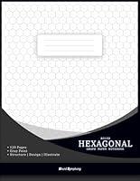 Algopix Similar Product 7 - Hexagonal Ruled Graph Paper Notebook