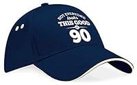 Algopix Similar Product 7 - 90th Birthday Baseball Cap Hat Gift