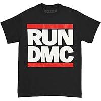 Algopix Similar Product 11 - Run DMC Mens Classic Logo TShirt