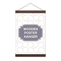 Algopix Similar Product 7 - NonStandard Size Walnut Wooden Poster
