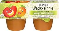 Algopix Similar Product 2 - WACKY APPLE Organic Applesauce Mango