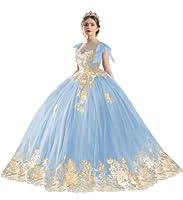 Algopix Similar Product 11 - TRHTX Sky Blue Quinceanera Dresses 2024