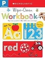 Algopix Similar Product 16 - PreK WipeClean Workbook Scholastic