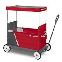 Algopix Similar Product 1 - Radio Flyer Kid  Cargo with Canopy
