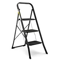 Algopix Similar Product 10 - 3 Step Ladder Lightweight Folding Step