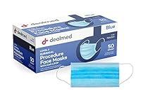 Algopix Similar Product 16 - Dealmed Disposable Face Masks  50