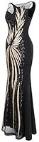 Algopix Similar Product 12 - Angelfashions Womens Sheer Gold