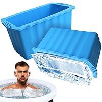 Algopix Similar Product 1 - 2Pack Extra Large Ice Block Molds12LB