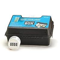 Algopix Similar Product 11 - Safer Lock Box Secure Medicine Box with