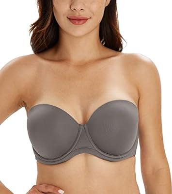 Best Deal for HACI Women's Full Figure Strapless Bra Multiway Coverage