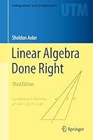 Algopix Similar Product 4 - Linear Algebra Done Right