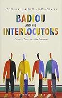 Algopix Similar Product 9 - Badiou and His Interlocutors Lectures