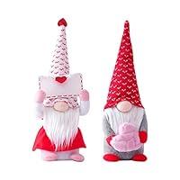 Algopix Similar Product 11 - XVSSAA Valentines Day Gnome Plush