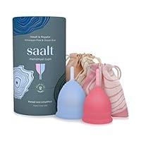 Algopix Similar Product 4 - Saalt Menstrual Cup  Premium Design 
