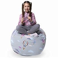 Algopix Similar Product 2 - Kenley Bean Bag Stuffed Animal Storage
