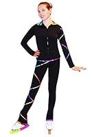 Algopix Similar Product 2 - Ice Figure Skating Rainbow Criss Cross