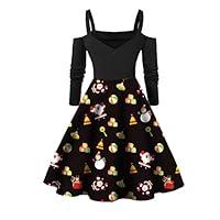 Algopix Similar Product 17 - RUIVE Christmas Party Dresses for