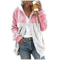 Algopix Similar Product 18 - Fuzzy Fleece Jacket For Women 2024