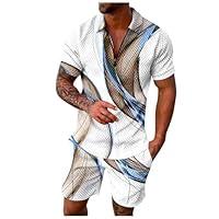 Algopix Similar Product 18 - Zip Up Lapel Male V Neck Short Sleeve