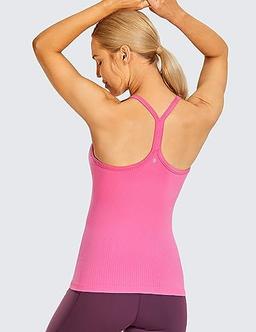 Best Deal for CRZ YOGA Seamless Workout Tank Tops for Women