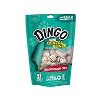 Algopix Similar Product 19 - Dingo Dental Bones Dog Chews