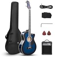 Algopix Similar Product 6 - Ktaxon Acoustic Electric Bass Guitar