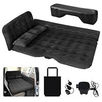 Algopix Similar Product 16 - Inflatable Car Air Mattress Car Air