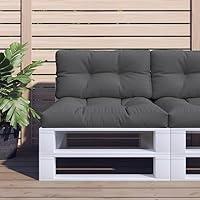 Algopix Similar Product 13 - RINDIGOO Pallet Cushion Anthracite